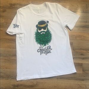 ☘️ It’s Miller Time Tee Shirt Size-L